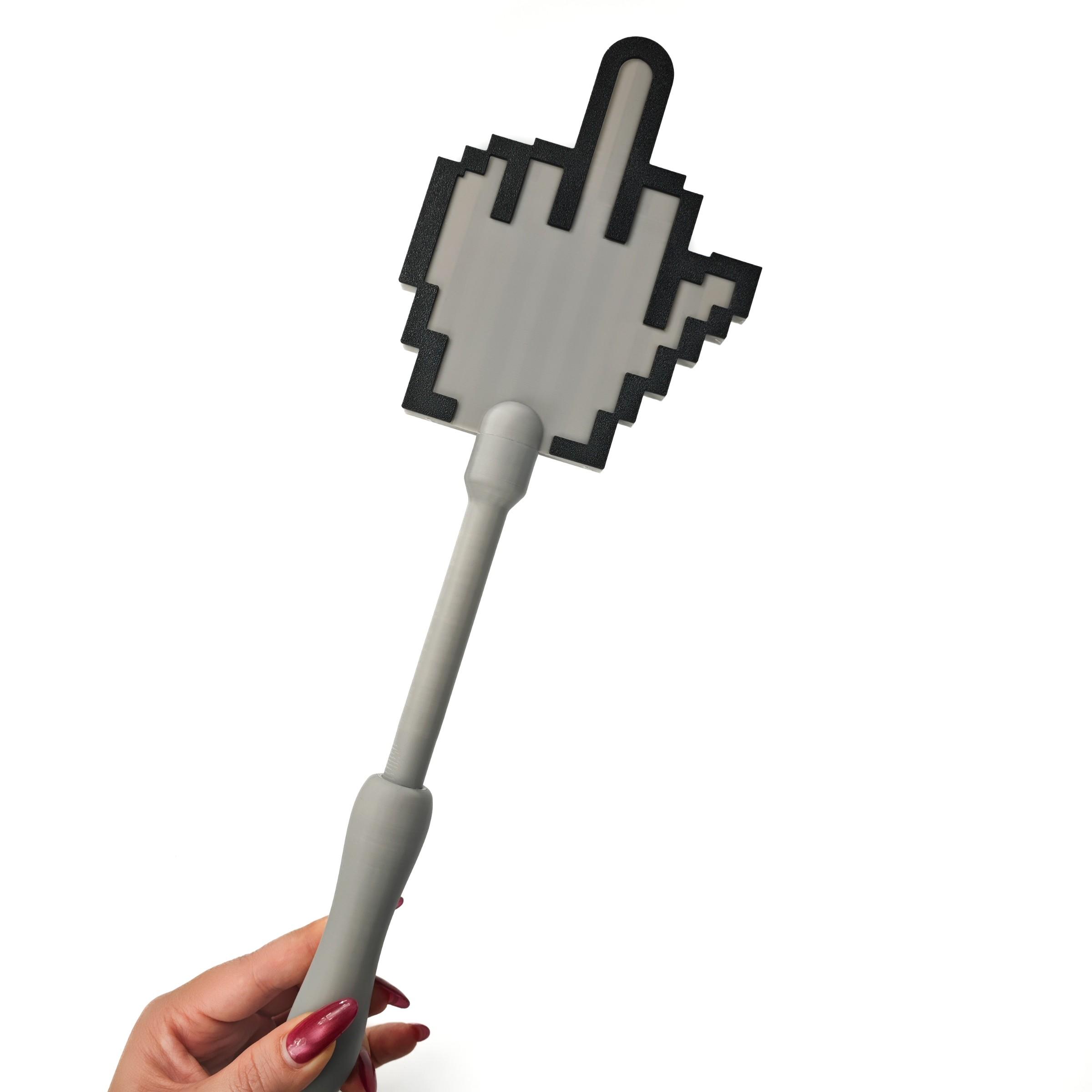 Human-Engineered Pixel Hand Contactless Sensor Rod, Comfortable Grip & Durable Material, Easy Touch Payment Anytime Anywhere
