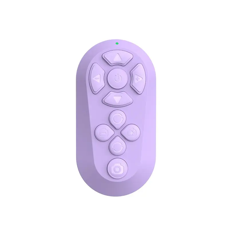 Bluetooth Remote with Button and Enhanced Functionality for TikTok Scrolling, Page Turning, Volume Control & Camera Shutter | Hands-Free Phone Controller for iPhone & Android, 2026 Upgraded, Wireless Controllers