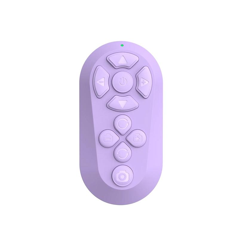 Bluetooth Remote with Button and Enhanced Functionality for TikTok Scrolling, Page Turning, Volume Control & Camera Shutter | Hands-Free Phone Controller for iPhone & Android, 2026 Upgraded, Wireless Controllers