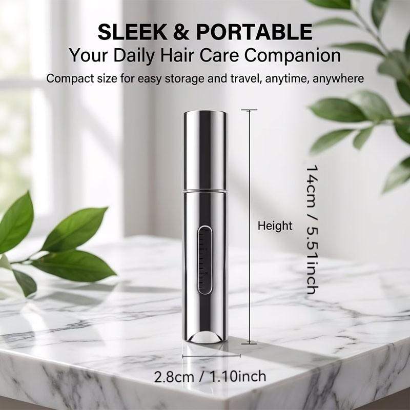 Large Capacity Scalp Dropper Set, Integrated Roller Massager, Precision Dose Control, Home Use Scalp Essence Guide Comb, 0.51oz
