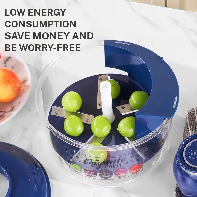 Automatic Electric Fruit Peeler Machine, Home Use Kitchen Tool for Peeling Fruits & Vegetables, Efficient Time-Saving Design