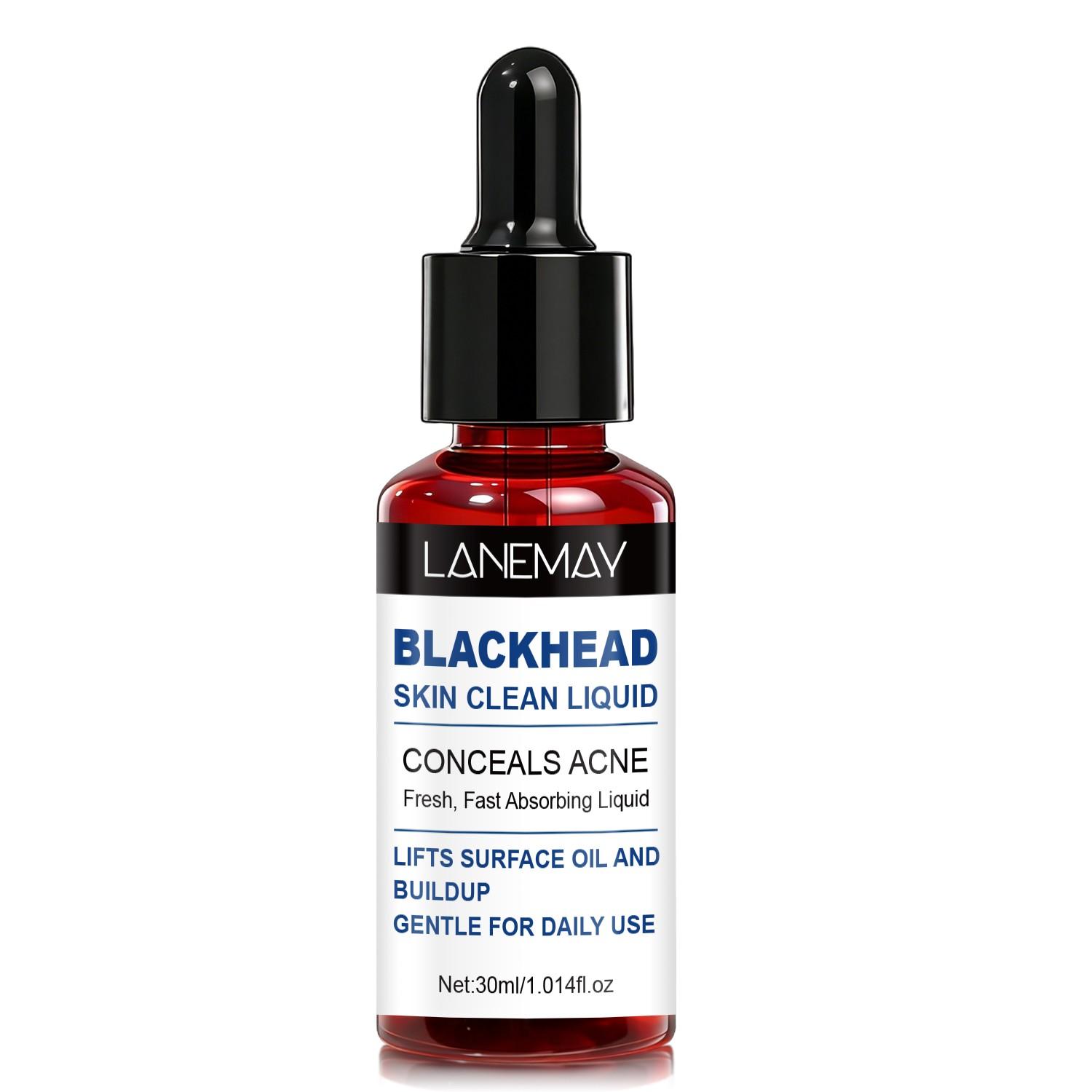 30ml Multi-Acid Blackhead Cleanser | Salicylic Acid + Succinic Acid + Niacinamide + Lactobionic Acid softens blackheads and fades blemishes from the root | Gentle formula suitable for daily use, improves roughness, and refines skin.