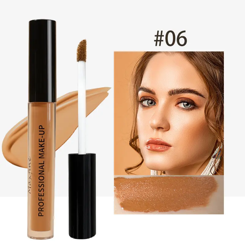 MAXFINE Long Lasting Liquid Foundation, Concealer Makeup, Longwear Matte Foundation