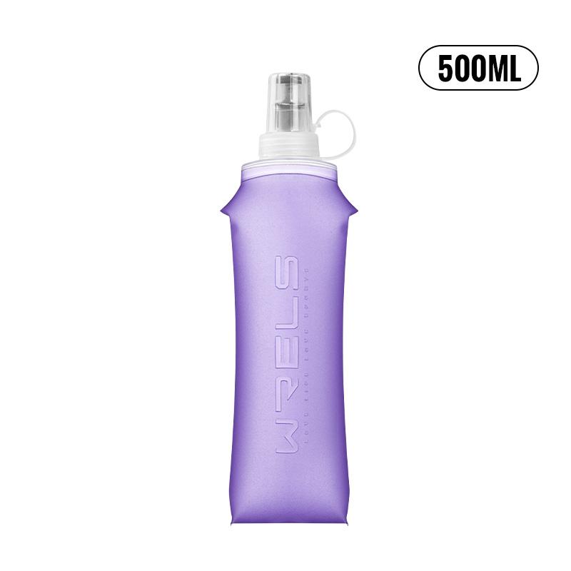 Wrels Lightweight Foldable Drink Bottle, Small Volume Large Capacity Sports Water Bottle, Available in 150ML, 250ML, 500ML, Portable Sports Bottle