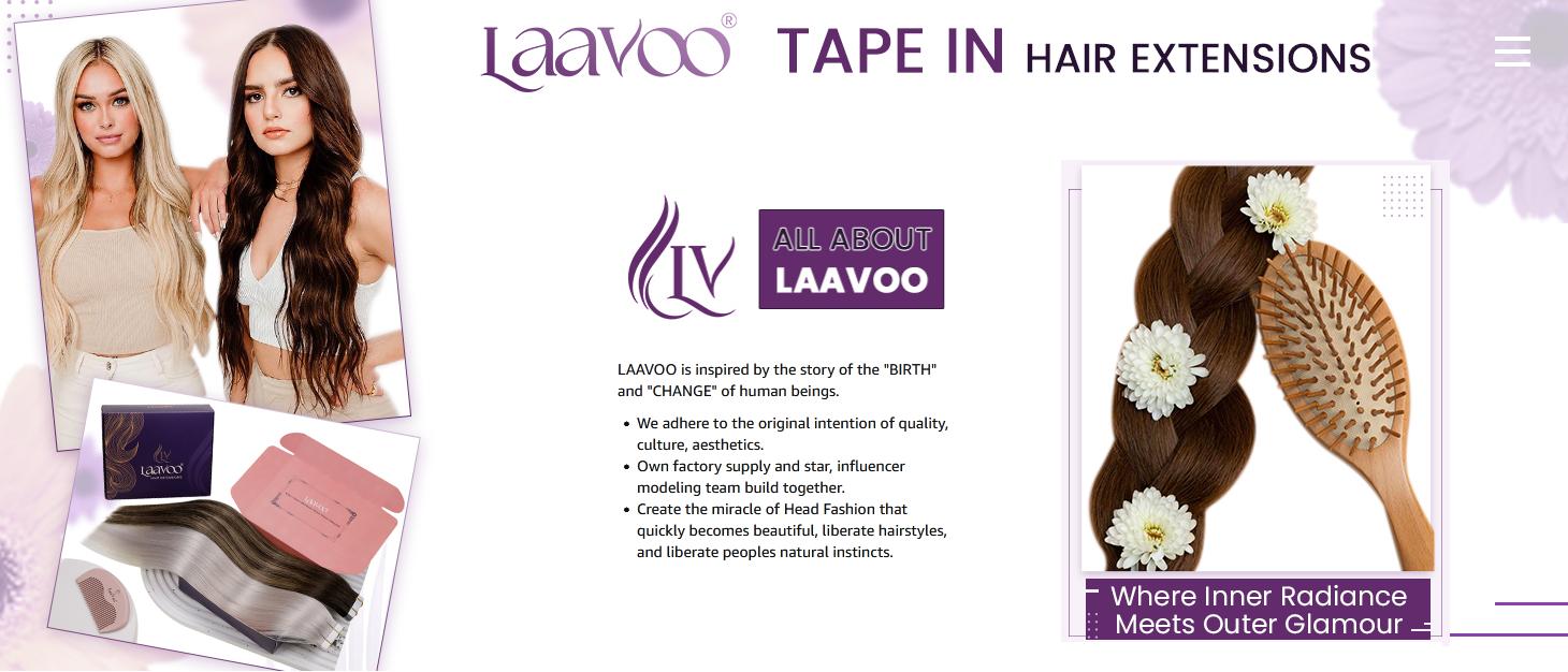 LaaVoo Tape in Hair Extensions Human Hair Highlights Solid Balayage Tape in Lightweight 20 Counts Natural Straight TikTokShopHolidayHaul SpringStatements LaaVoo Tape in Hair Extensions Human Hair Highlights Solid Balayage Tape in Lightweight 20 Counts Natural Straight TikTokShopHolidayHaul SpringStatements
