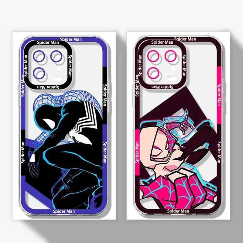 Cool spider-Mans Phone Case for iPhone 17 Air 16 15 14 13 12 11 Pro Max Plus  4G 5G Clear Soft TPU Cover