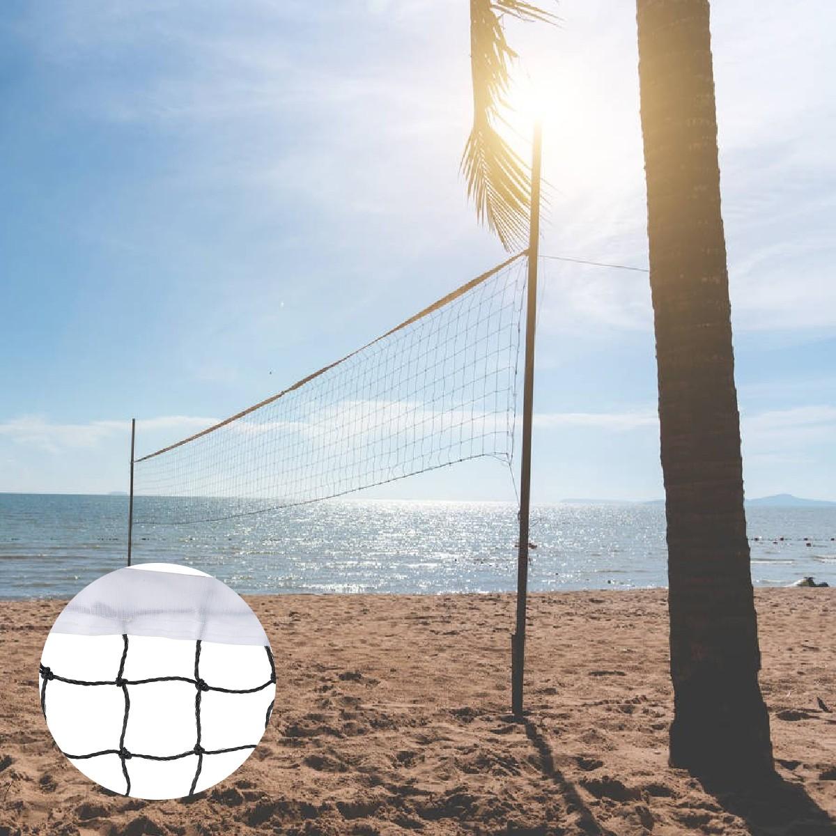 Professional Indoor/outdoor Volleyball Net, Durable Stainless Steel Rope, Thick Edge Band, Ideal for Tennis, Pickleball, Badminton