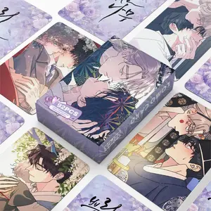 92PCS Korean Webtoon Lomo Cards & Mini Stickers - Anime Character Photocards Collection Perfect Gift for Fans