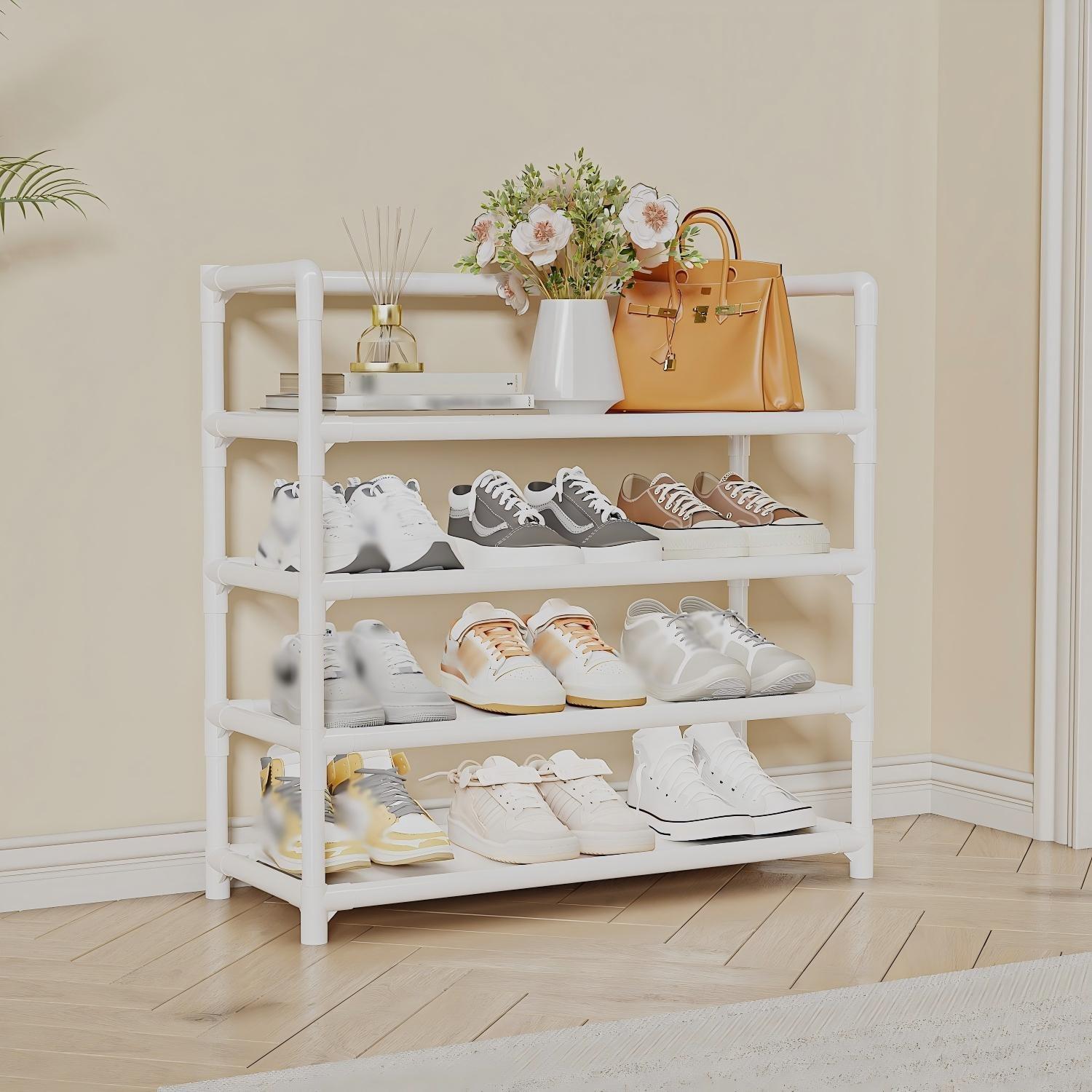 Multi-Layer Storage Rack, Easy Assembly Shoe Organizer, Home Indoor Use, Student Dormitory Display Shelf, Multifunctional Stand