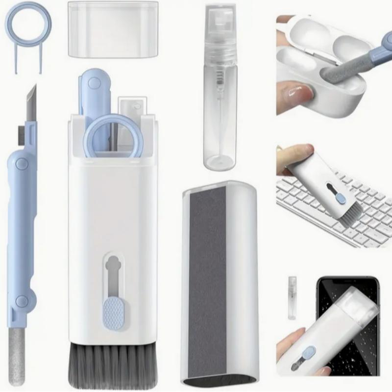 7-in-1 Cleaning Kit for Keyboard & Earphone & Screen, Multifunctional Cleaning Brush, Household Cleaning Tools for Earphone Phone Keycaps