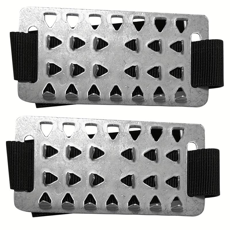 26 Teeth Claw Ice Gripper, Anti-Slip Traction Spikes for Hiking & Climbing, Durable Metal Cleats, Adjustable Strap, Winter Sports Gear