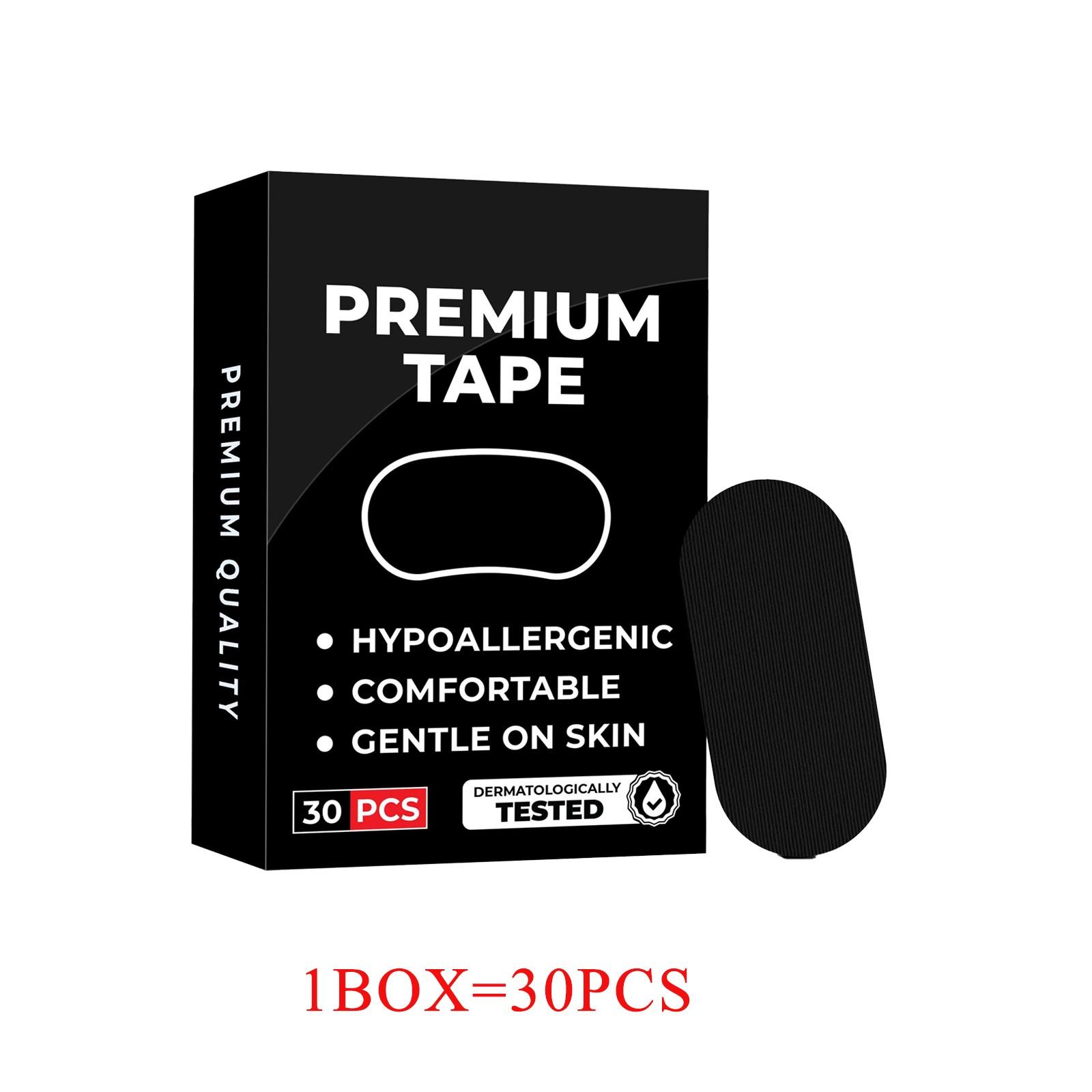 Sleep Mouth Tape, 30pcs/box Breathable Mouth Tape, Comfortable Sleeping Aid Tape, Hypoallergenic Sleep Aid, Body Care Product for Men & Women
