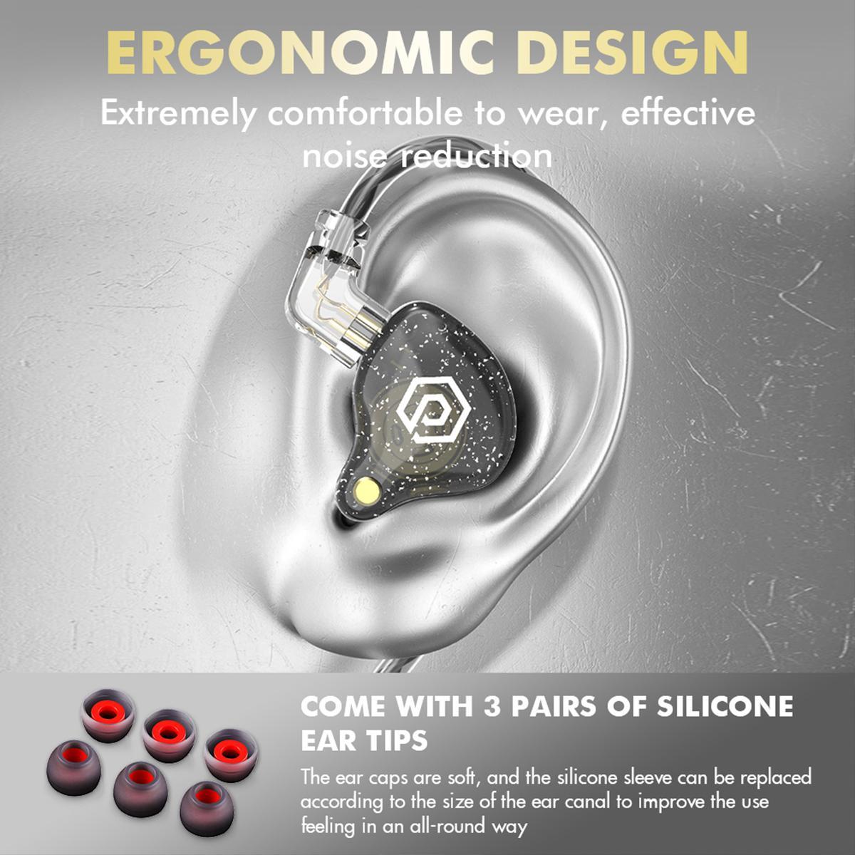 POPCORN BASS X8 PRO Dynamic in-Ear Gaming Earbuds, HiFi in-Ear Monitors, Deep Bass Sound Wired Earbuds, Gift for Christmas New Year Gifts POPCORN BASS X8 PRO Dynamic in-Ear Gaming Earbuds, HiFi in-Ear Monitors, Deep Bass Sound Wired Earbuds, Gift for Christmas New Year Gifts