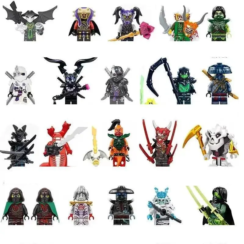Lloyd Garmadon, Kai, Ninjago Series Building Block Assembly Toys