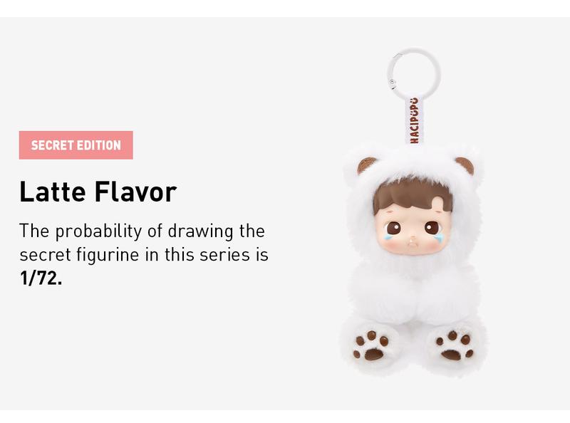 POP MART HACIPUPU Gummy Bear Series-Vinyl Plush Pendant Blind Box