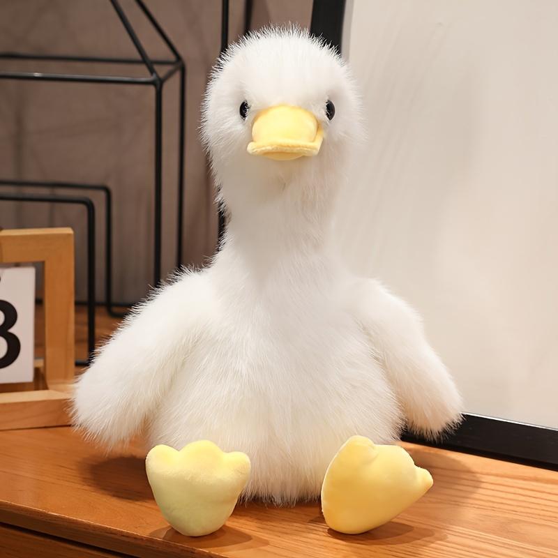 Duck Plush Toys Duck Dolls Cute Duck Plushies Adorable Stuffed Animal Plush Toys Yellow White Black Stuffed Animal Soft Kawaii Plushies Perfect For Kids Birthday Valentine's Day Gifts Thanksgiving Day Mother’s Day Gift Room Decor