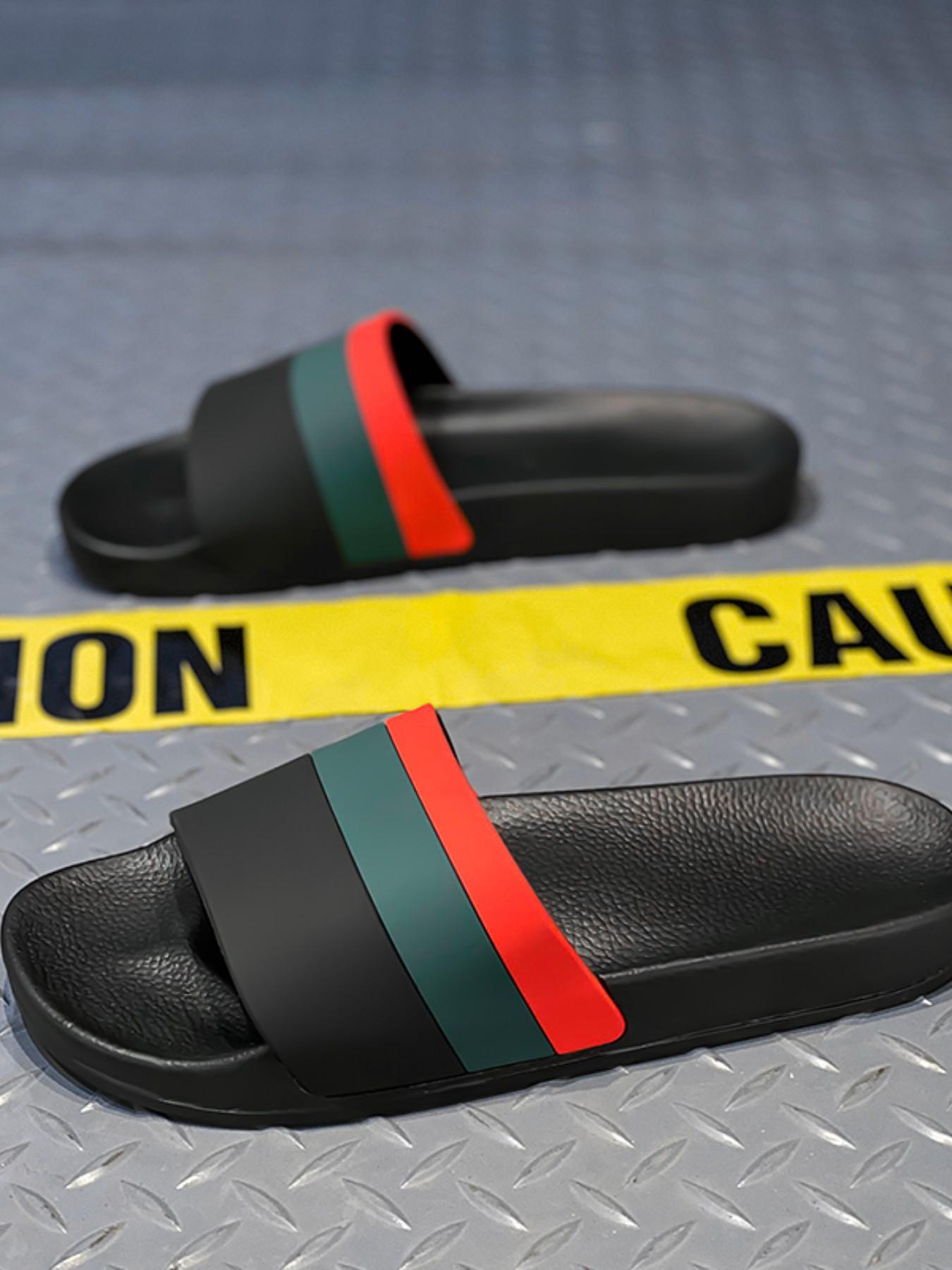 Classic Fashion Men's Open-Toe Sandals, Comfortable Non-Slip Breathable Durable, Ideal for Daily Casual Home Bathroom Indoor Outdoor Use