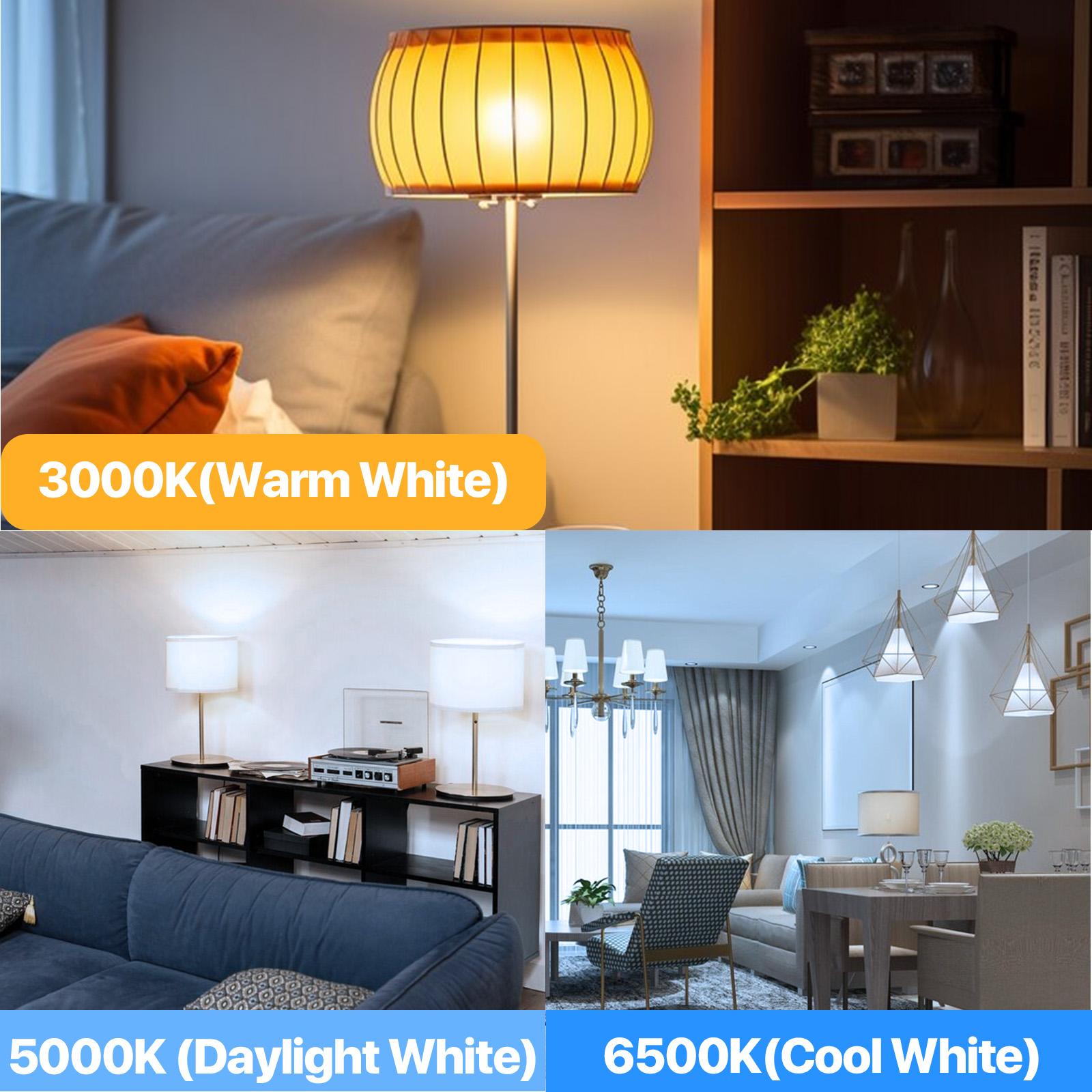 LED Light Bulb,A19 9W Light bulbs,120V E26 Medium Base,Energy Efficient,6/12Pack