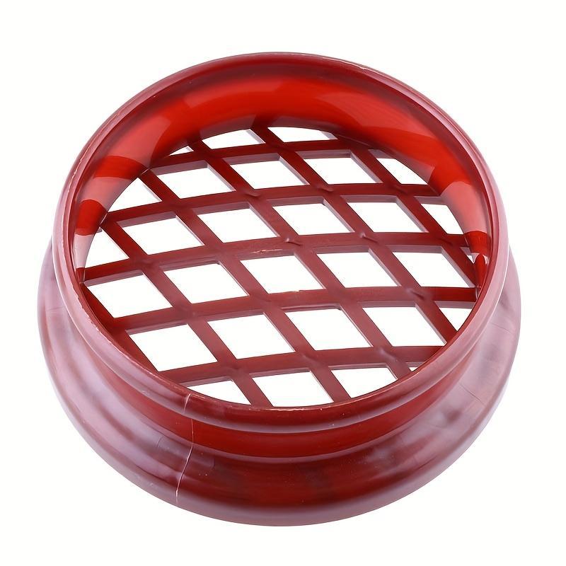 1pc Baking Tool for Bread, Cake, Biscuit, Kitchen Pastry, Lattice Press Pineapple Bun Molds Round Pattern Cookies Press Mould Plastic Pastry for Bread Cake Molds Baking Tools