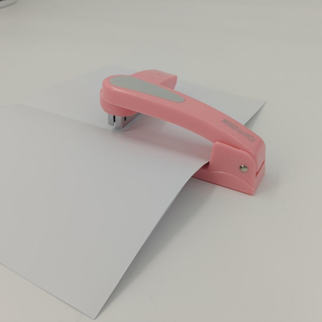 1pc 360 Rotatable Duty Stapler, Center Stapler, Multifunctional Binding Machine, Efficient Document Organizer Tool, Ideal for Office & Home Use, School Paper Staplers Office Bookbinding Supplies
