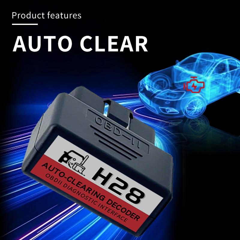 Car OBD Automatic Code Eraser, Reads Engine Faults—Automatically Clears Codes. No App Required. No Battery Needed