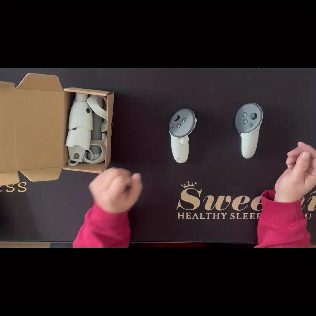 Meta Quest 3s/3 Abs Hard Grip Controller Extension, Enhanced Control for Oculus Quest 3/3s VR, Durable Accessory for Gaming