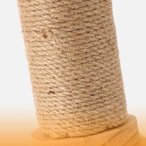 Cute Design Cat Tree Tower for Indoor Cats with Interactive Dangling Balls, Jungle Paradise Design, Scratching Post & Tropical Decor