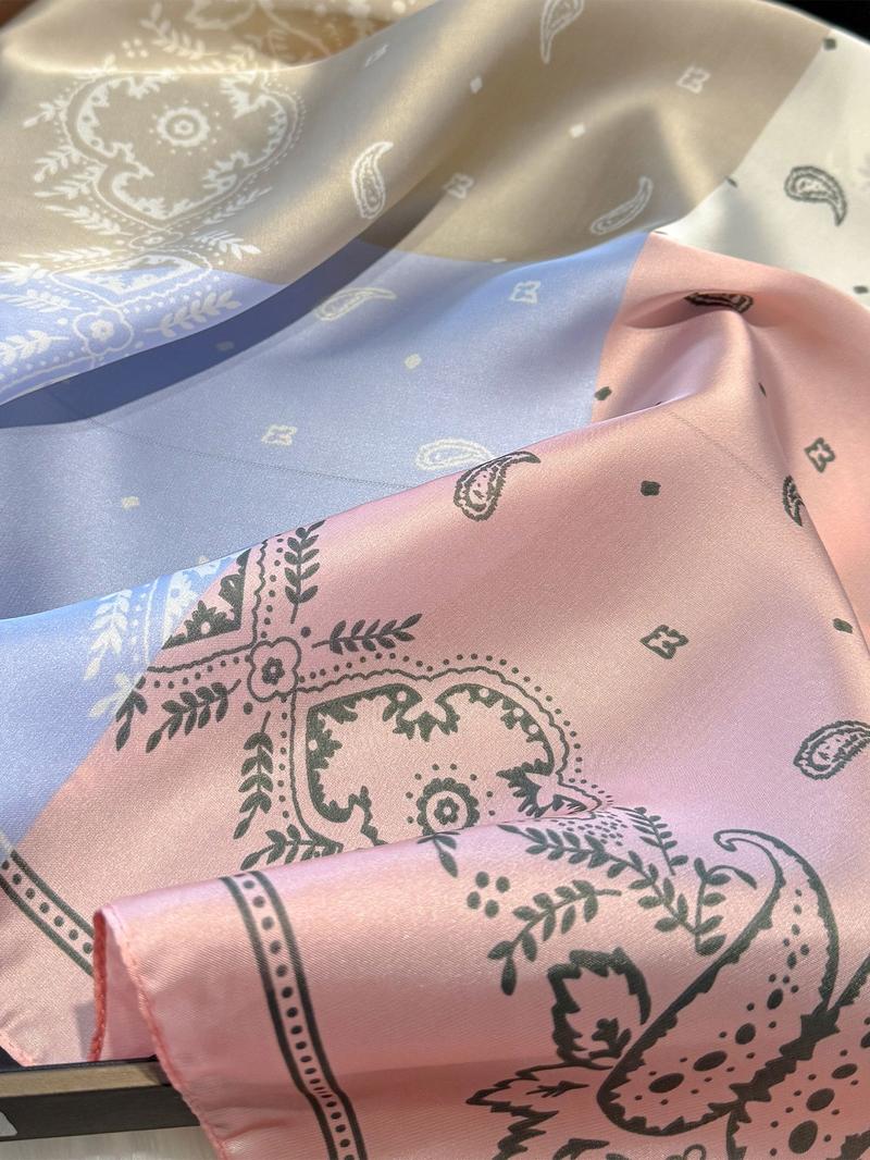 Women's Square Scarf, Casual Soft Comfortable Bandana for Women, Fashion Accessories for Daily Wear