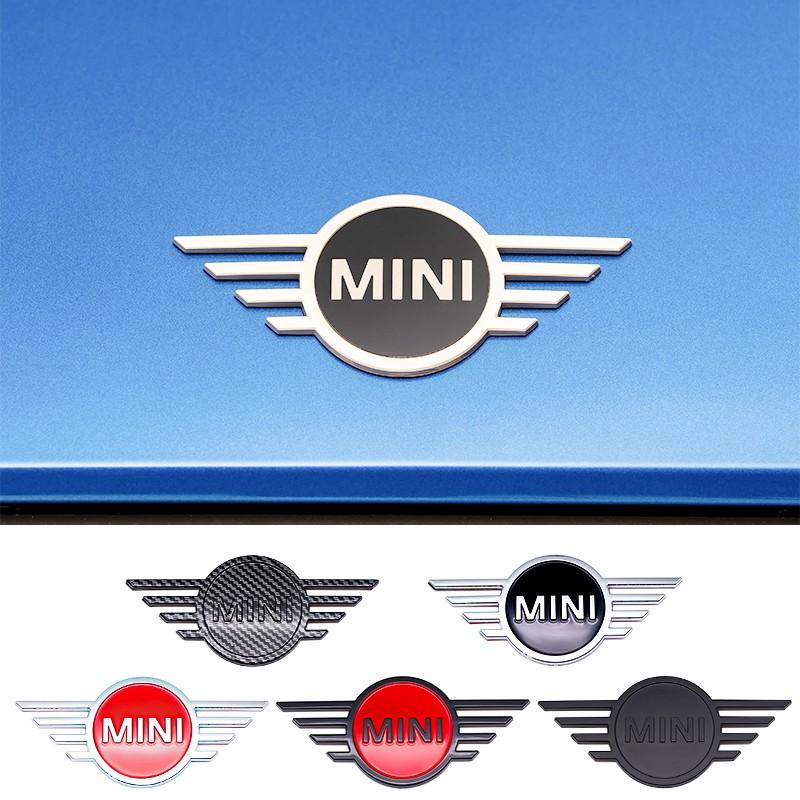 Mini Car Front & Rear Emblem, Scratch-Resistant Exterior Decoration, Replacement Badge for Mini Cooper Countryman Clubman Hatch Convertible