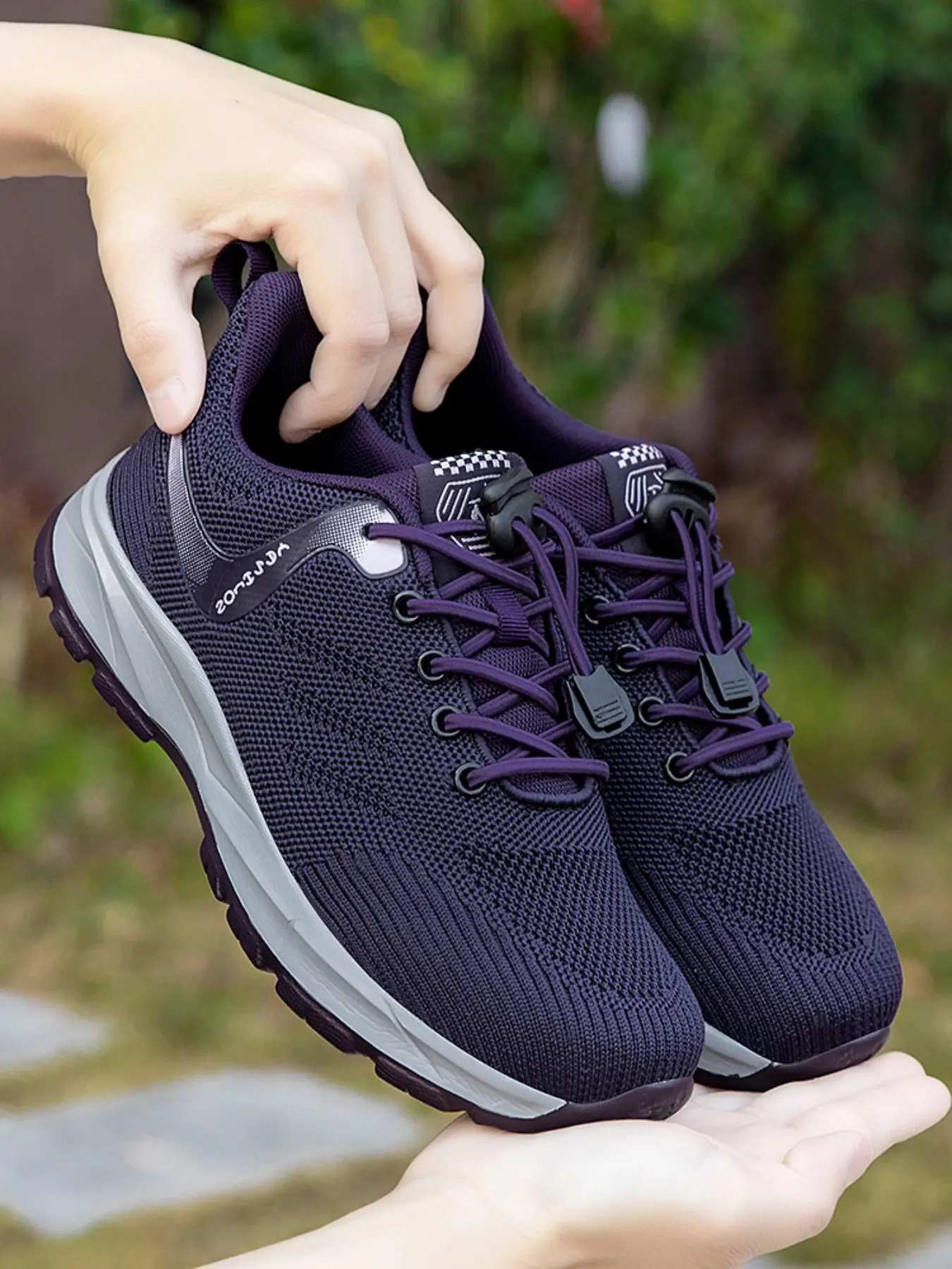 New Season Breathable Mesh Women's Shoes, Comfortable Walking Shoes for Middle Aged and Elderly, Outdoor Versatile Casual Sports Shoes