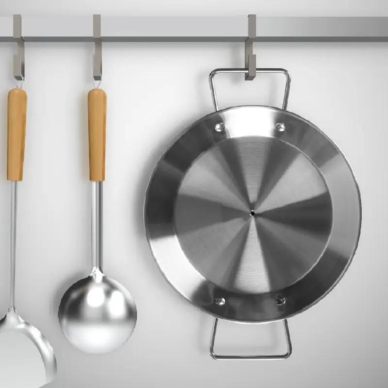 Stainless Steel BBQ Grill Set, Includes 3 Detachable Skewers and 2 Cleaning Brushes, Ideal for Home Kitchen, Outdoor Grilling, Family Activities