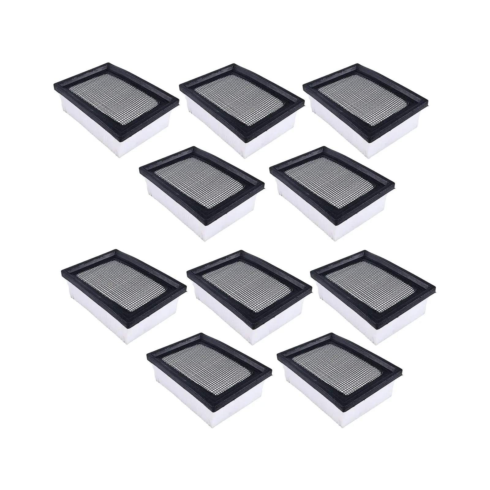 FridayParts 10 Pieces Dust Panel Filter 1037821 370113 370114 for Tennant Scrubber T7 T12 5680 5700
