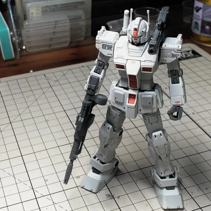 Gto Hg 1/144 Rx-78-2 The Original Factory Default Color Scheme Mech Assembly Model Kit Action Figure Decoration Doll Toy Gif