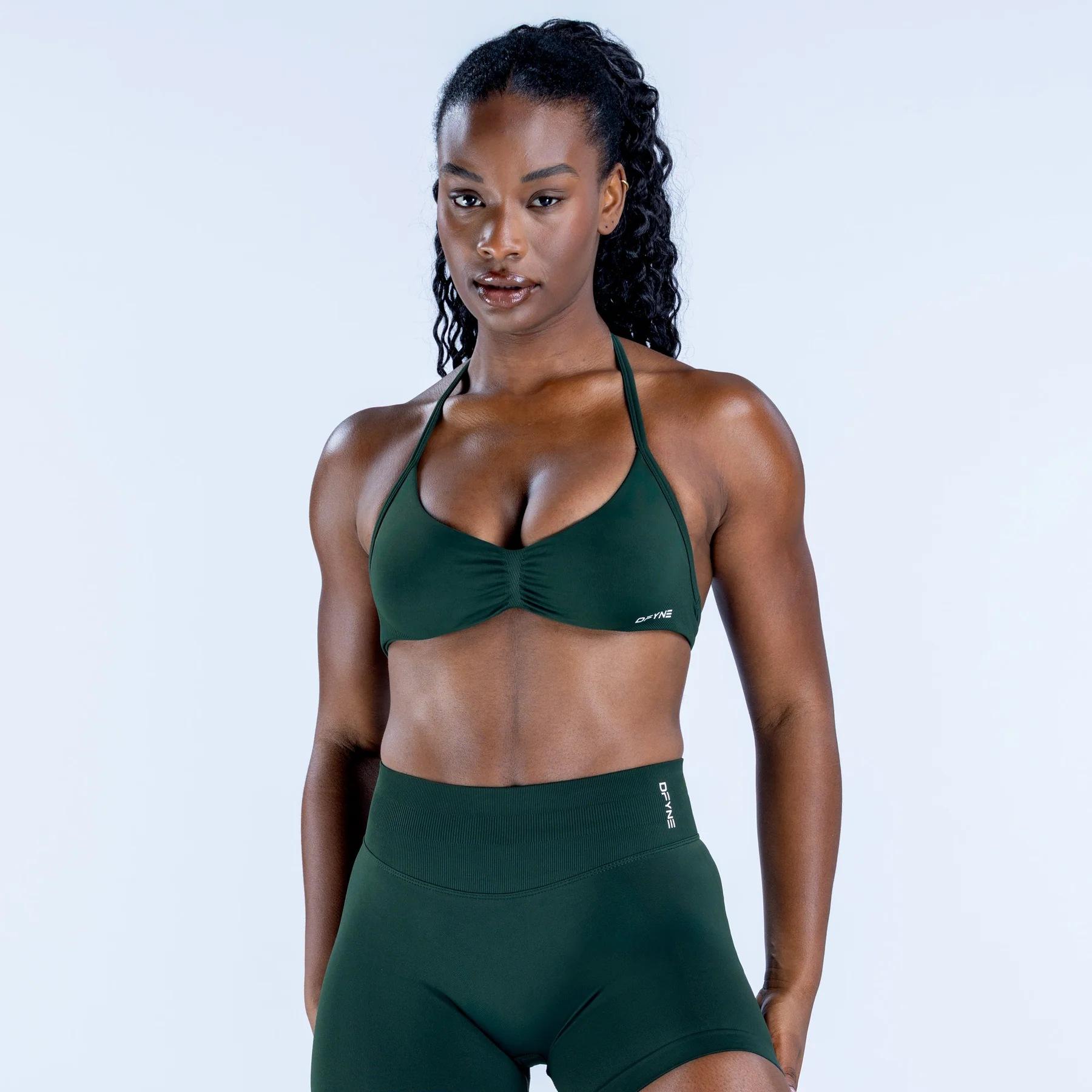 DFYNE Triangle Cup Seamless Bra + Shorts Set |   Quick-drying and breathable, suitable for fitness, yoga, and running |   One-piece design for unrestricted movement and light, free movement