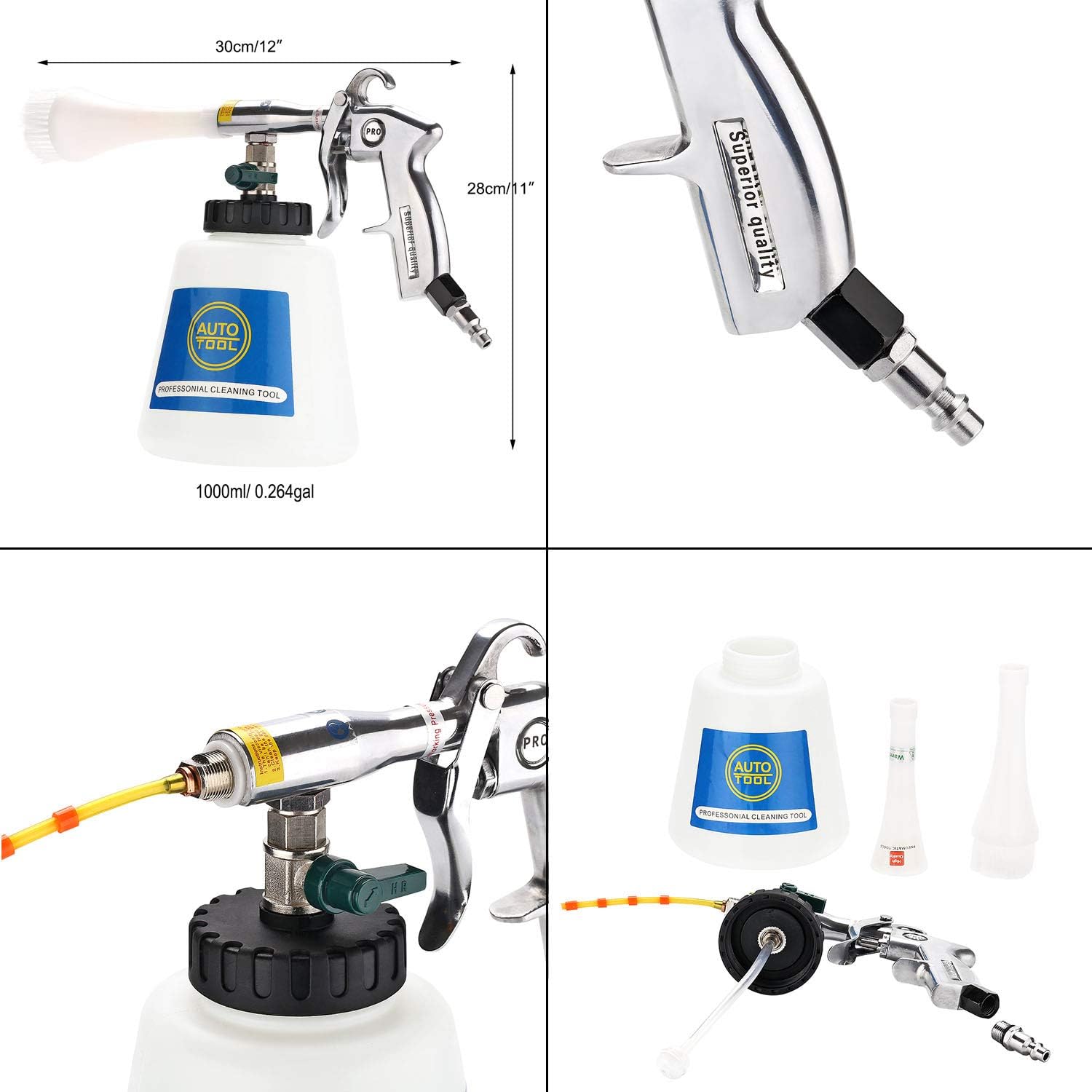 Tornado  Washer,  High  Interior Cleaner, Turbo High   Cleaning