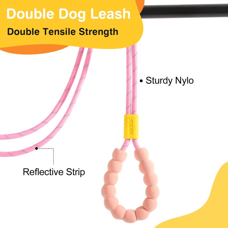 2026 Pawaboo Hands Free Dog Rope Leash, Adjustable Waist , Crossbody Rope with Explosion-Proof Handle, Lockable Metal Clipthe ,The Best Gift for Dogs and Owners,(66.87'' x 0.39'' x 0.39'') Outdoorfun dogaccessories