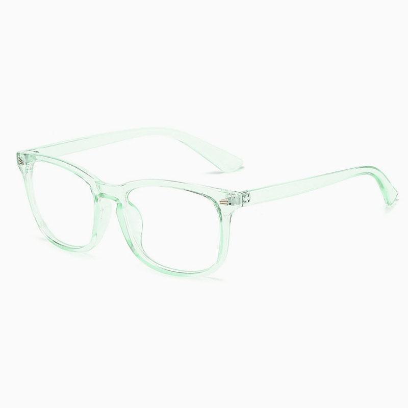 3pcs fashionable versatile daily trendy eyeglass frames for men, square frame, classic retro plain lenses for women