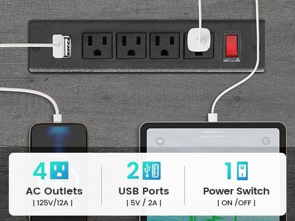 Sikaic 45.3 inches LED Reversible L Shaped Gaming Desk with Hutch Power Outlet Storage Shelves and Hooks Furniture Table Modern Ergonomic Computer Monitor Stand Dual Monitor Stand