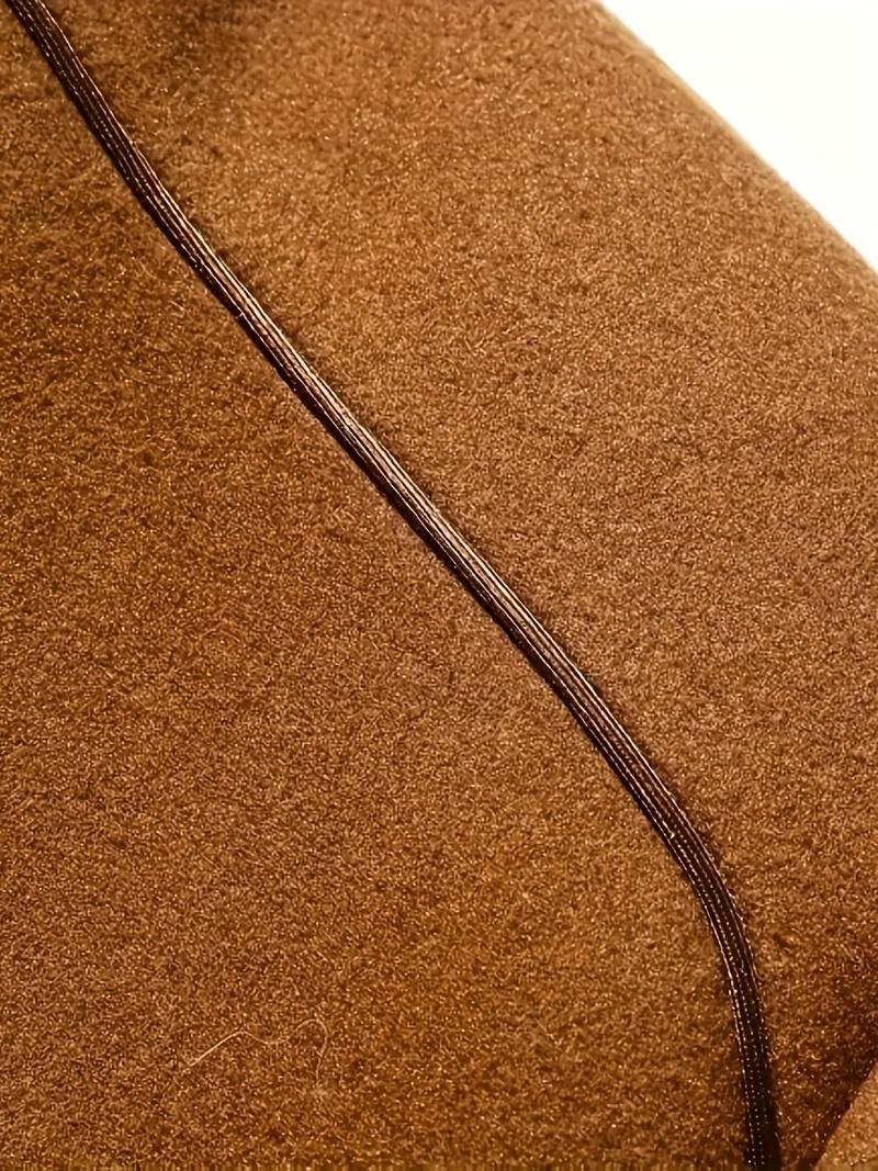 Men's Winter Overcoat Casual Warm Jacket Detachable Collar Thickened Autumn and Winter Coat with Pockets Non-Stretch Fabric Coat for Men Jacket