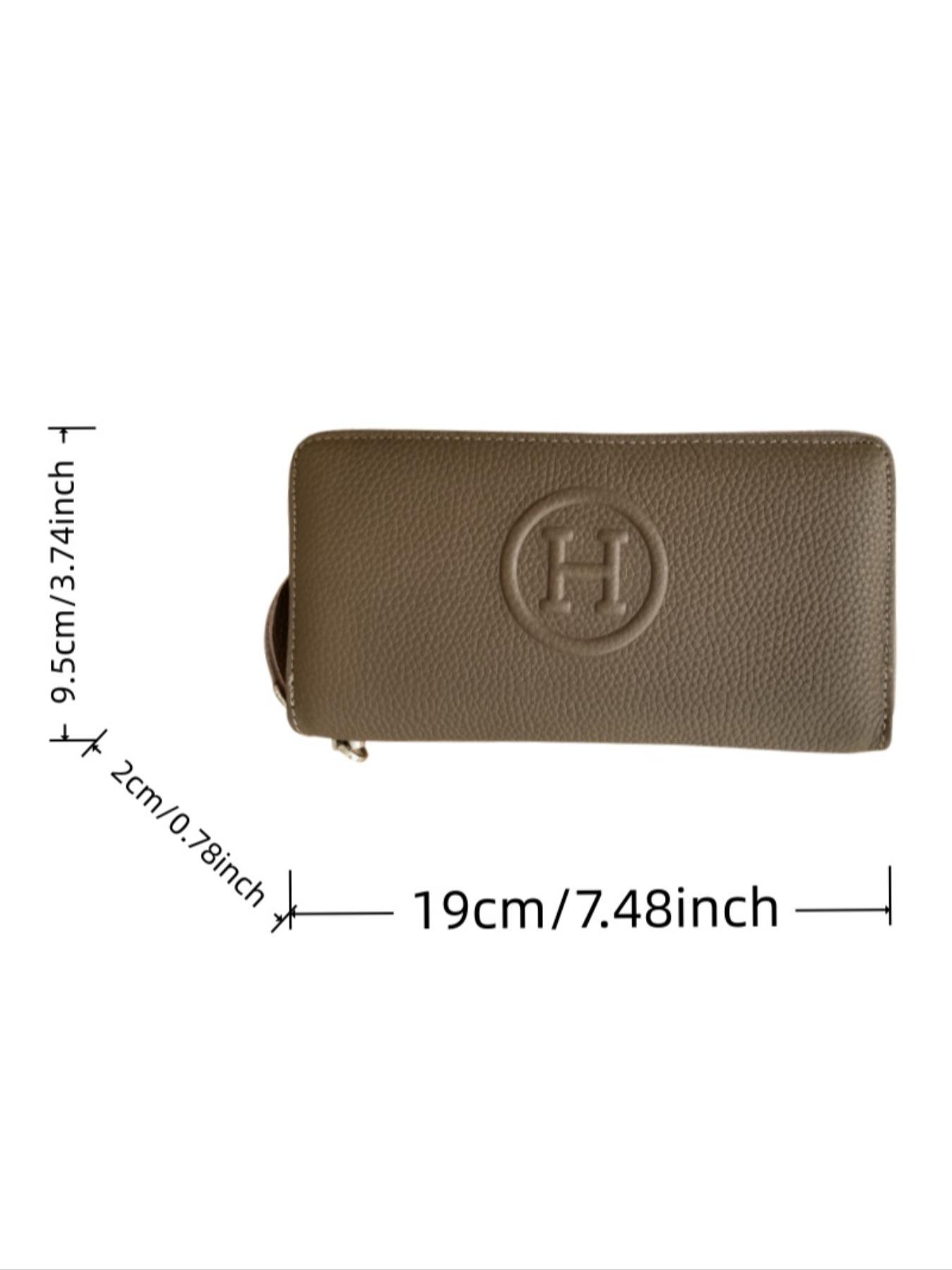Women's Genuine Leather Wallet New Simple Versatile Fashion Long Purse Ladies Top Layer Cowhide Handbag High-End Durable Fashion Wallet