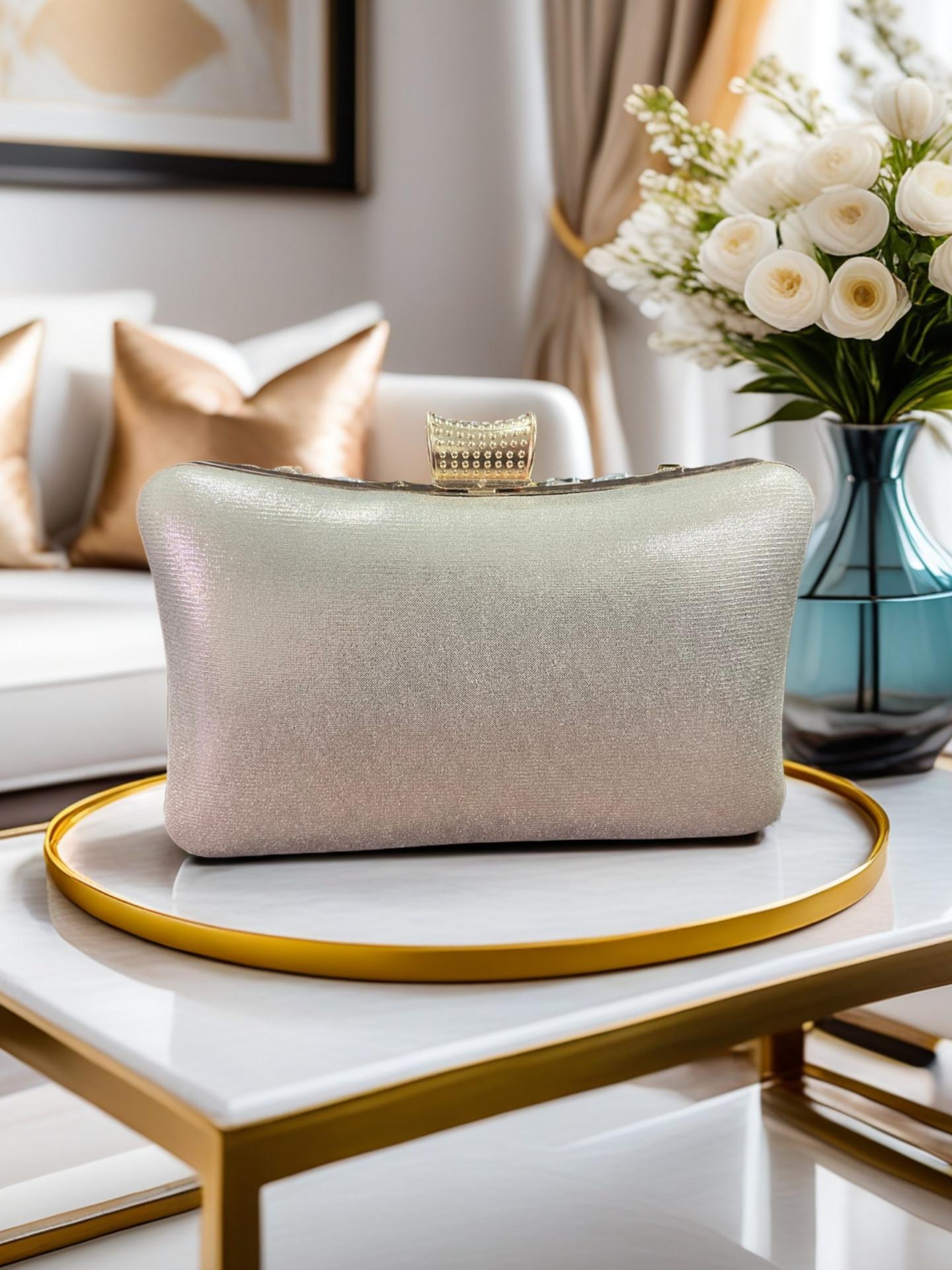 Fashion Handmade Beaded Evening Bag for Women, Bridal Wedding Clutch, Versatile Party Shoulder Crossbody Bag, Perfect Gift for All Occasions