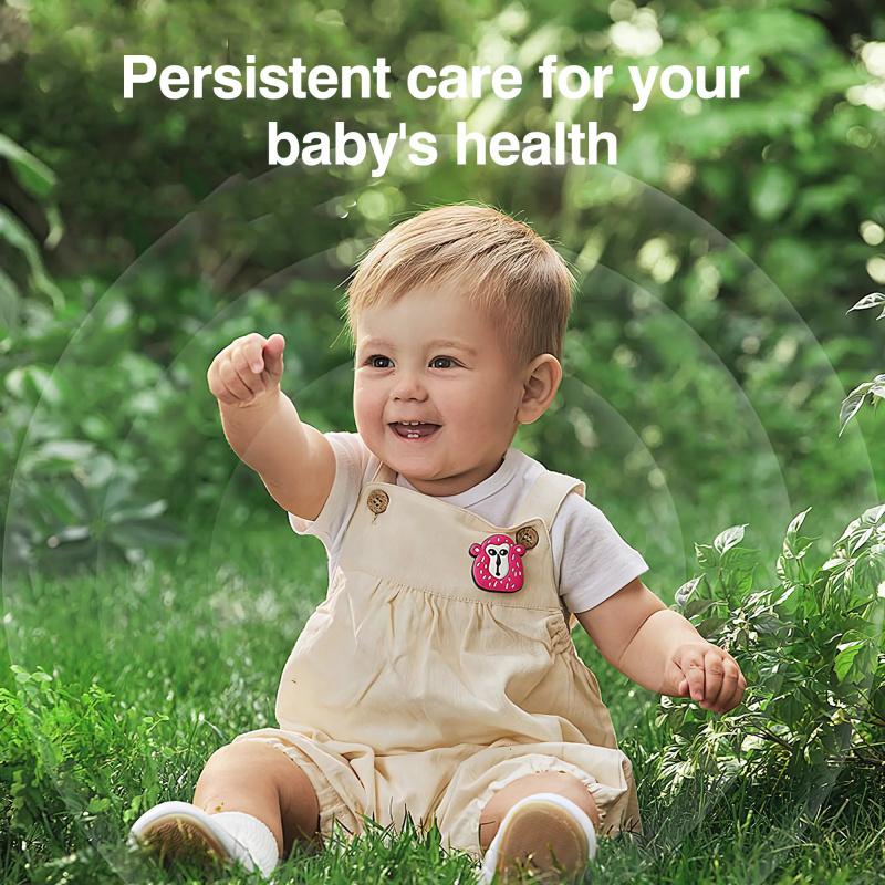 180 randomly designed cute cartoon mosquito repellent patches provide 24-hour protection.