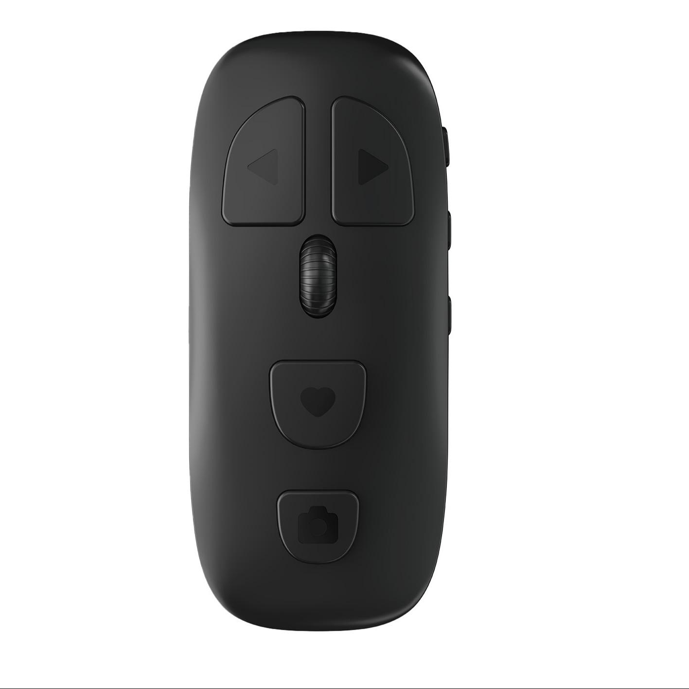 Wheeled Phone Remote Controller, Tiktok Video Swipe Control, Smart Selfie Remote with Zoom Function, Volume Control, for Android and iOS Phones/pads