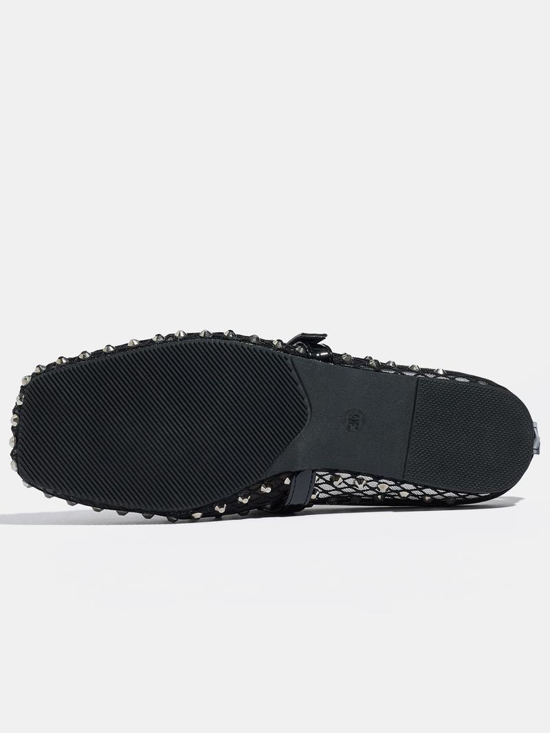 Women's Summer Sandals, Square Toe Flat Shoes, Breathable Mesh Design, Casual Comfort Footwear for Women & Girls