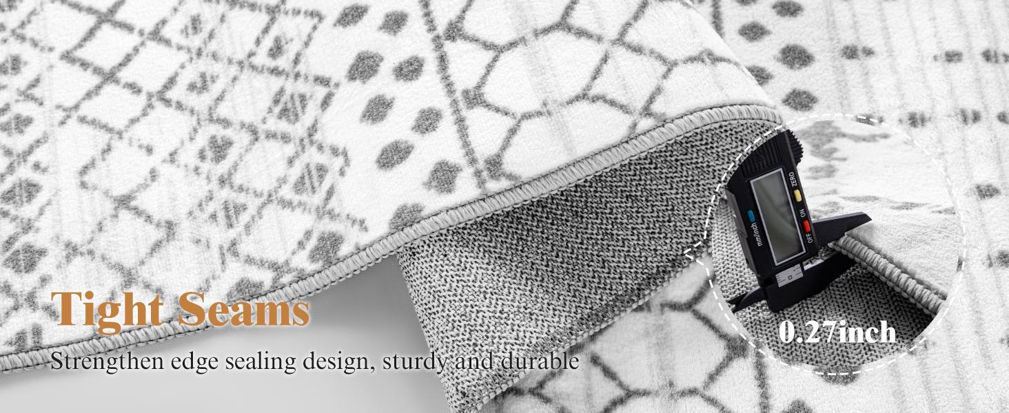 Sonoro Kate Premium Boho Rug – Soft, Washable, Non-Slip, Stain-Resistant Carpet for Living Room & Bedroom. Sonoro Kate Premium Boho Rug – Soft, Washable, Non-Slip, Stain-Resistant Carpet for Living Room & Bedroom.