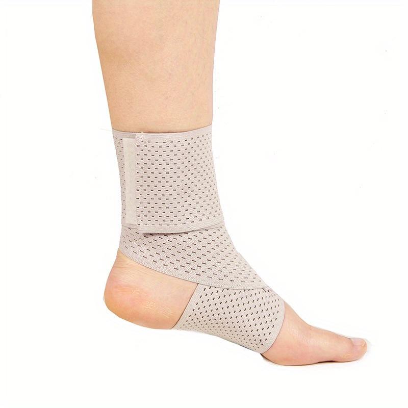 2pcs Breathable Ankle Support Straps, Adjustable Ankle Compression Socks, Sports Fitness Running Cycling Tennis, Foot Brace