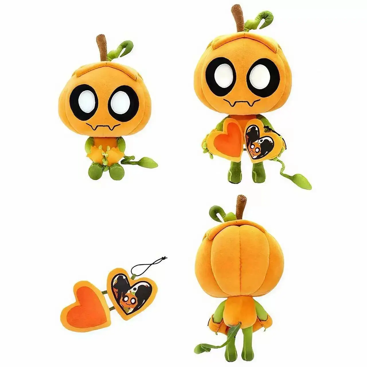 Plush Toys Gourdy Pumpkin Dolls Soft Stuffed Plushie Pillow Room Decor Gifts
