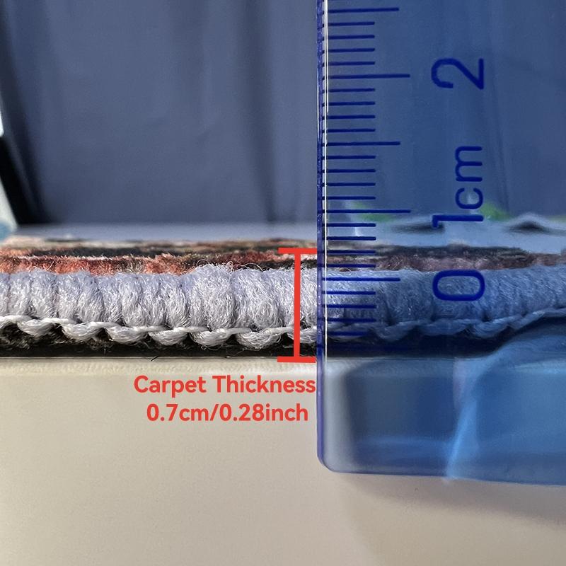 Irregular Creative Pattern Floor Mat, 1 Count Non-slip Soft Floor Carpet, Washable Area Rug, Decorative Mat for Home Living Room Bedroom, Unique Rug