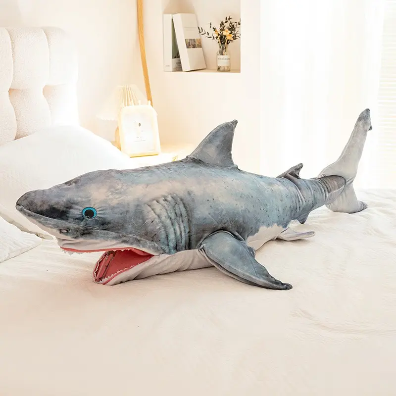 Soft Plush Shark Toy, Adorable Ocean-Themed Softie, Perfect Gift for Kids & Adults, High-Quality Plush Material, Durable Design
