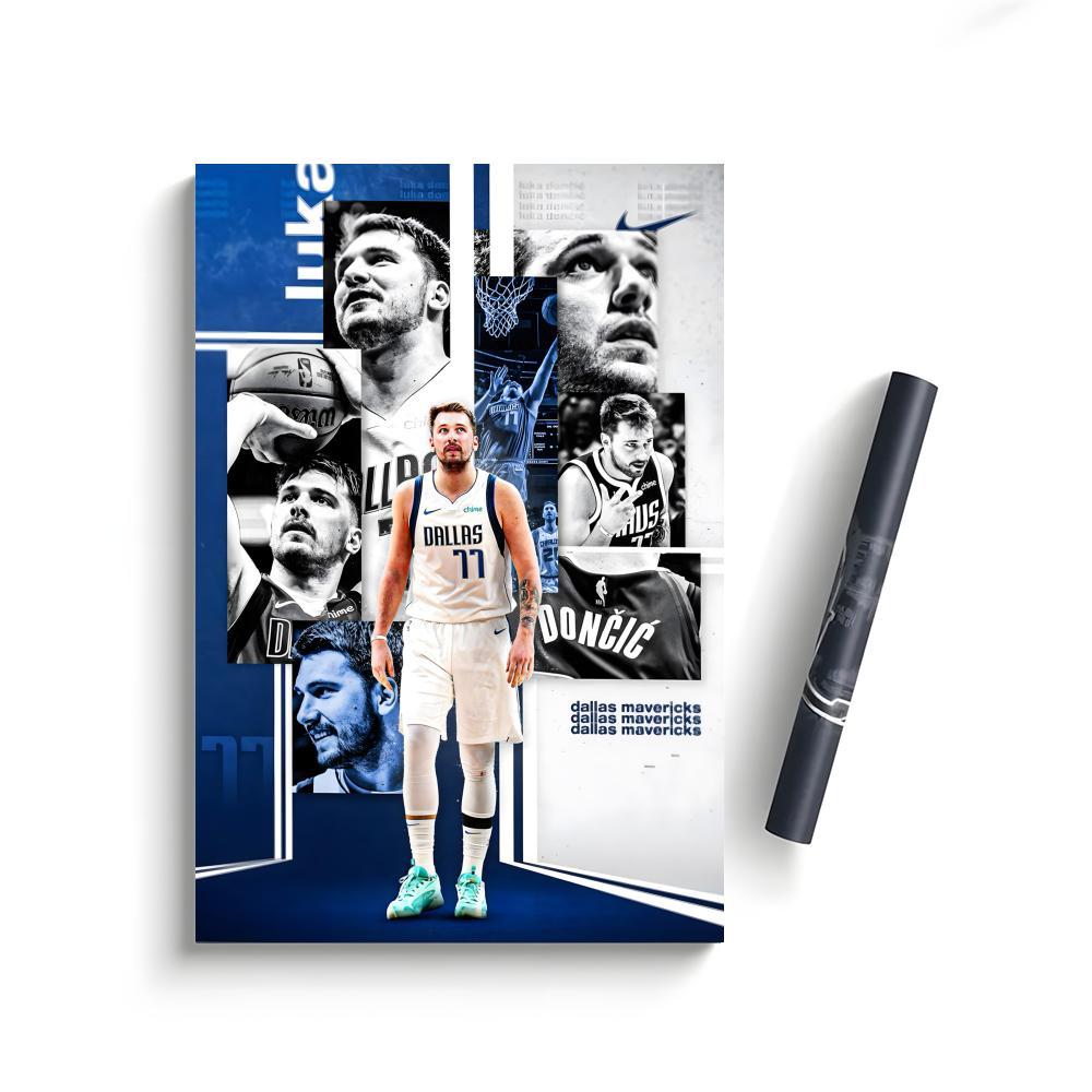Luka Doncic Poster Bedroom Home Decor Art Poster Perfect Gift for Family and Friends